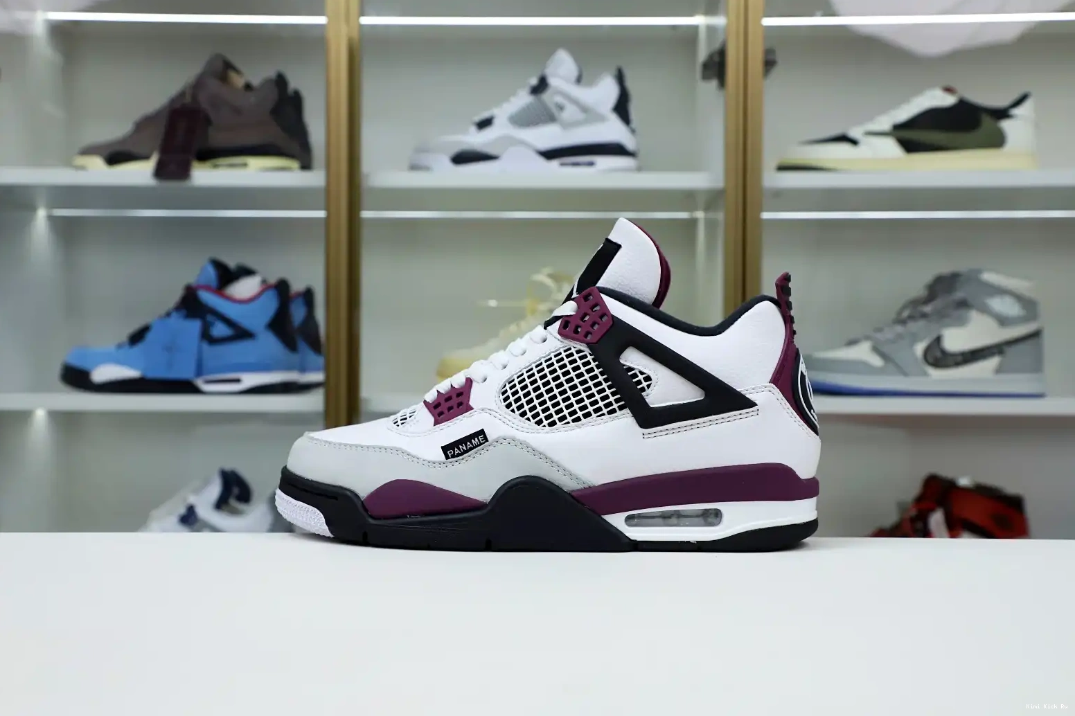 Kimikick X JORDAN 'BORDEAUX' AIR 4 PARIS RETRO SAINT-GERMAIN AIR JORDAN 0729
